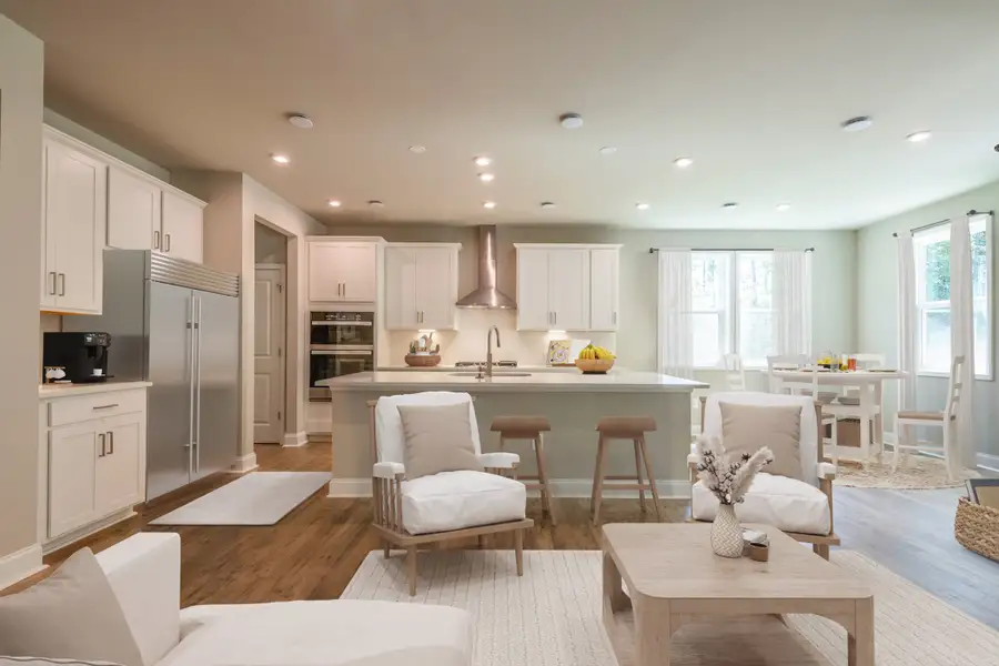 Furnished interior view inside a new home in Wisteria at GreenHouse, Marietta (Image 4).