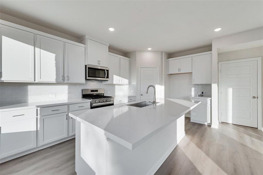 Furnished interior view inside a new home in Walden Pond, Forney (Image 7).