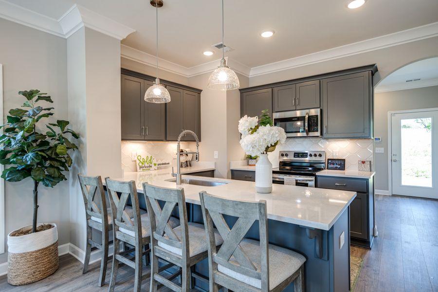 Representative furnished interior of a home built from the Annapolis by Parkside Builders in Oxford Station, Gallatin (Image 11).