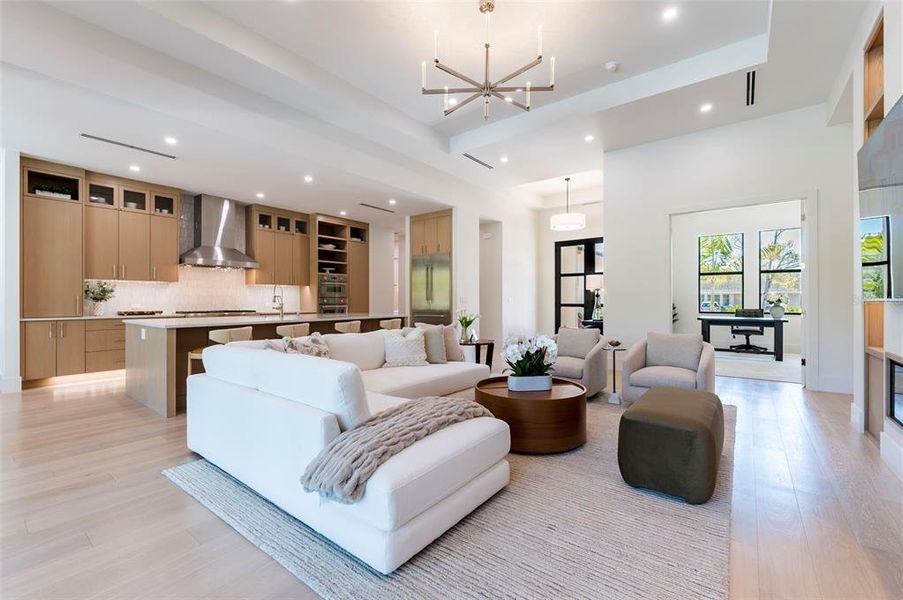 Furnished interior view inside a new home in , Sarasota (Image 7).