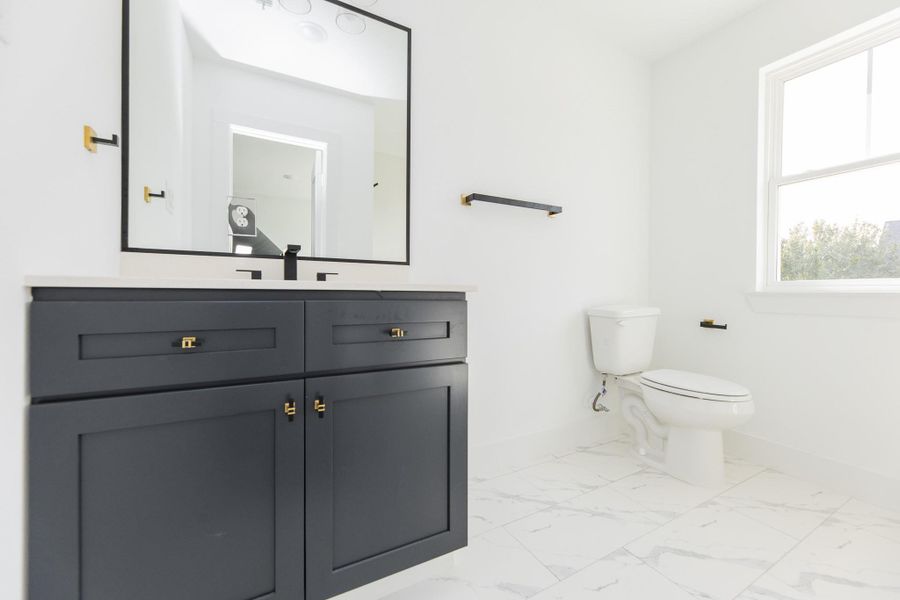 Furnished interior view inside a new home in , Cypress (Image 32).