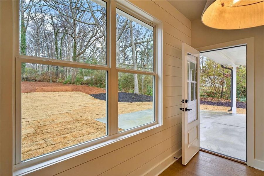 Exterior details and patio area of a home in , Norcross (Image 3).