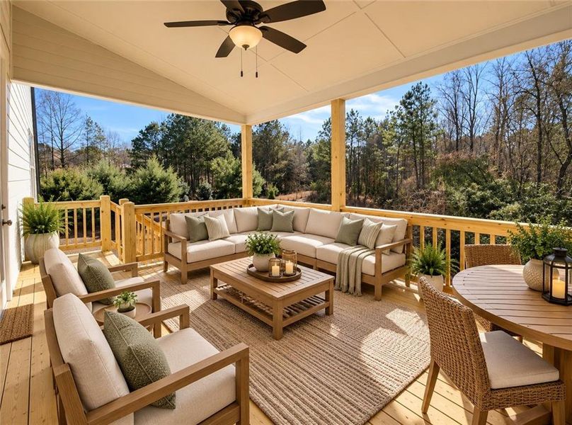 Exterior details and patio area of a home in , Jefferson (Image 29).