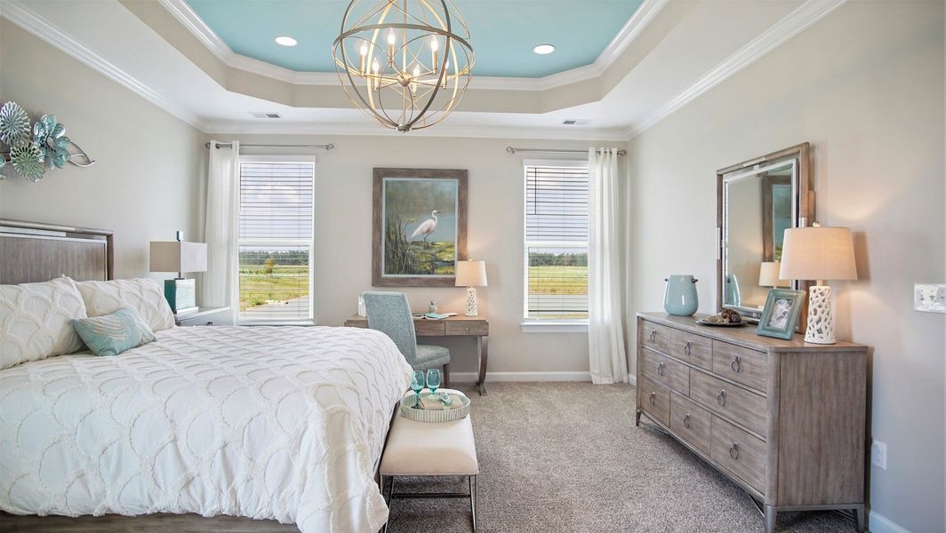Representative furnished interior of a home built from the The Seashore Multi-Gen by Chesapeake Homes in Traditions at Carolina Forest, Myrtle Beach (Image 9). Representative furnished interior of a home built from the The Seashore Multi-Gen by Chesapeake Homes in Traditions at Carolina Forest, Myrtle Beach (Image 9).