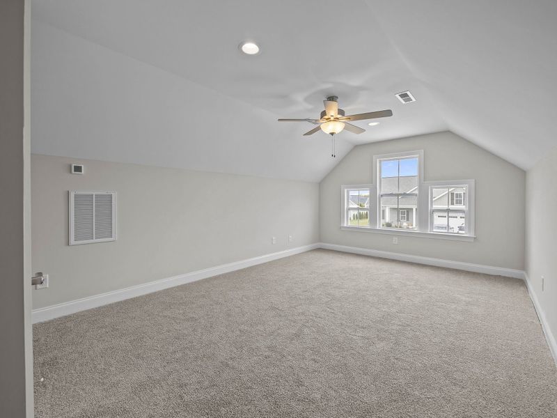 Spacious, unfurnished interior of a new home in The Villas at Langston Farms, Winterville (Image 30).