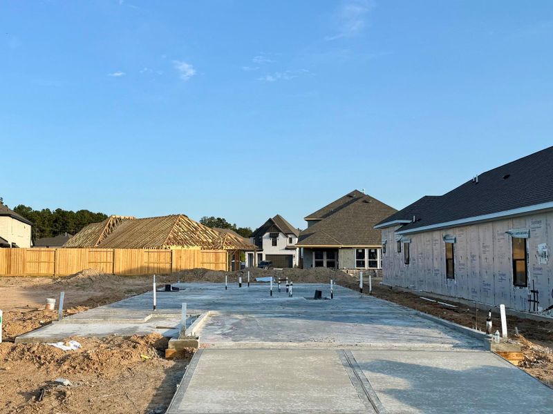 Every foundation at DWH is engineered and it’s inspected three times! We do not do “batch” testing.  Rest easy knowing your foundation comes with a 10 year warranty.