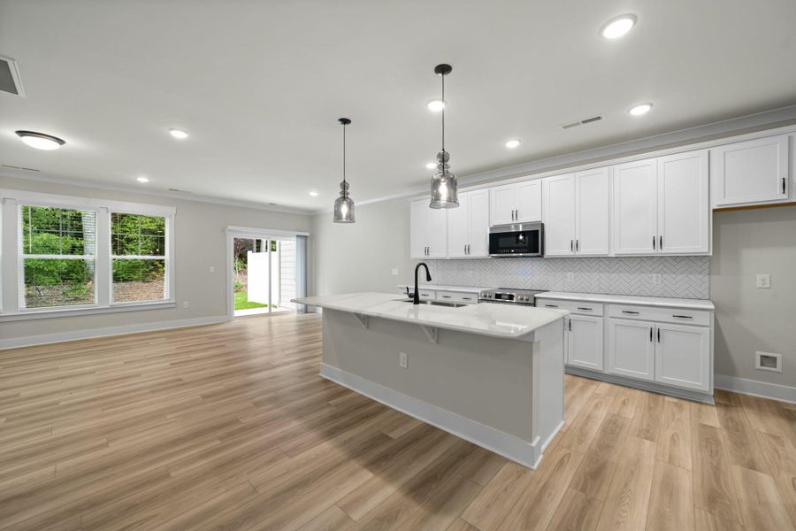Furnished interior view inside a new home in Harbor Crossing, Greensboro (Image 6).