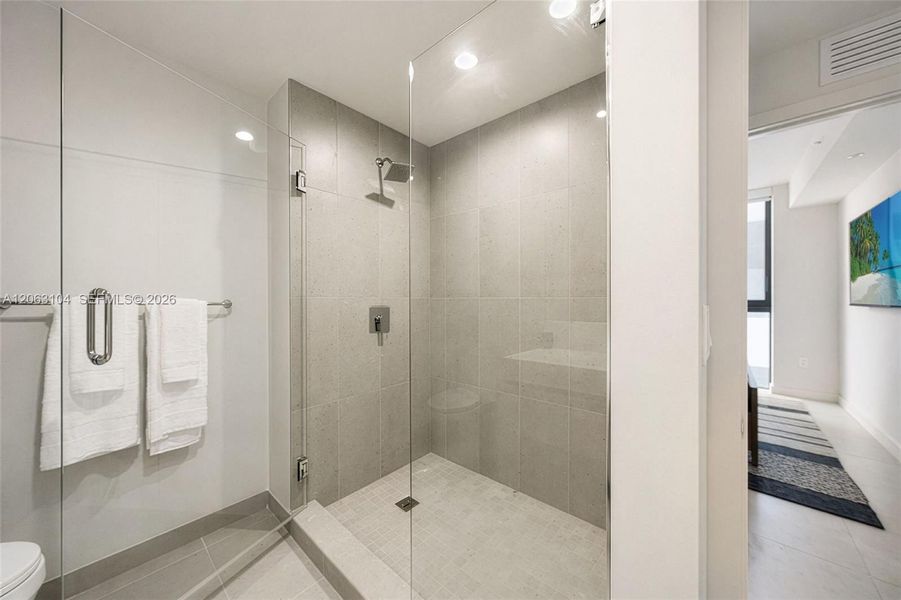 Furnished interior view inside a new home in , Miami (Image 10).