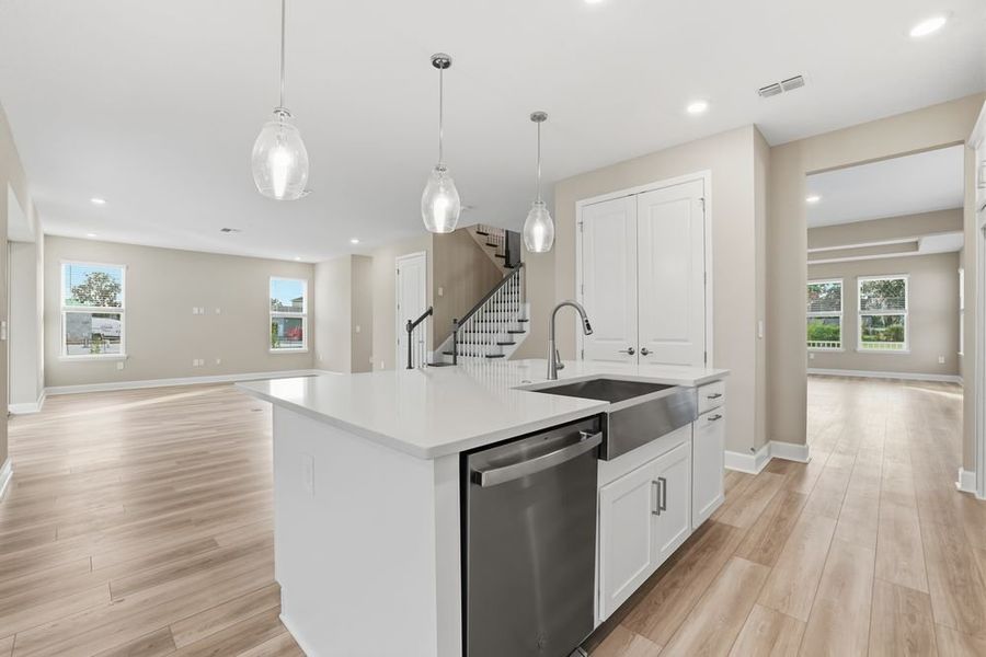 Furnished interior view inside a new home in Timber Ridge, Plant City (Image 10).