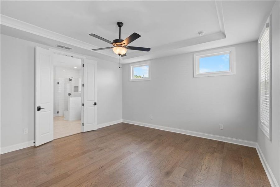 Spacious, unfurnished interior of a new home in Promenade at Sawnee Village, Cumming (Image 34).
