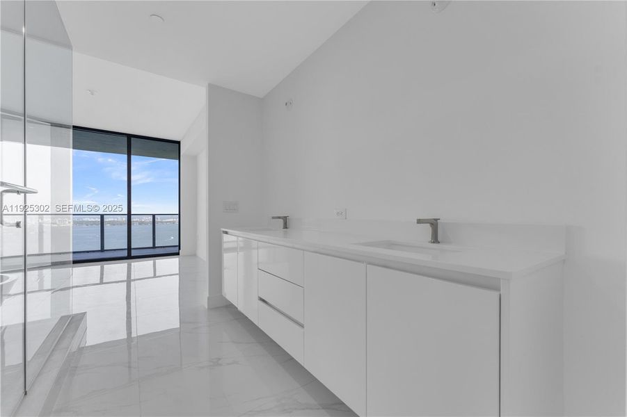 Furnished interior view inside a new home in Aria Reserve, Miami (Image 14).