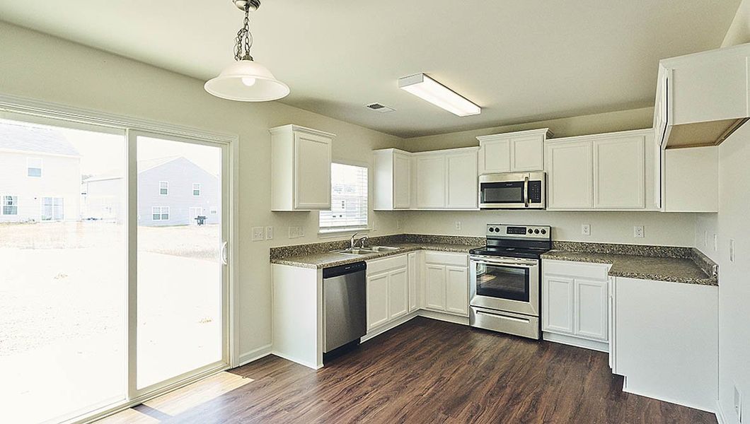 Representative furnished interior of a home built from the Rachel by D.R. Horton in Fishel Village, Winston-Salem (Image 4). Representative furnished interior of a home built from the Rachel by D.R. Horton in Fishel Village, Winston-Salem (Image 4).
