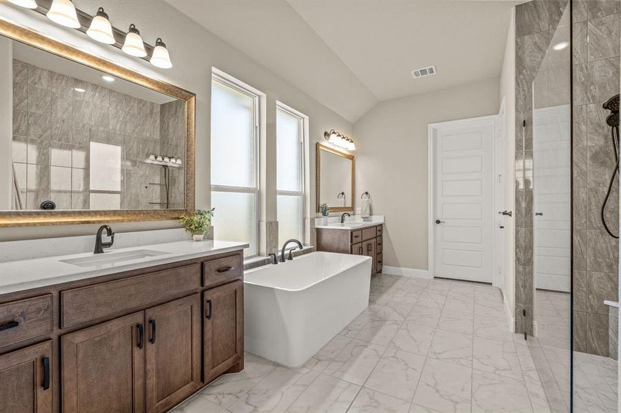 Furnished interior view inside a new home in The Meadows, Gunter (Image 6). Furnished interior view inside a new home in The Meadows, Gunter (Image 6).