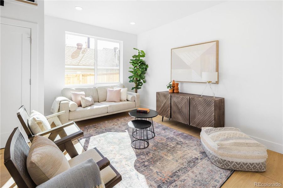 Furnished interior view inside a new home in , Denver (Image 7).