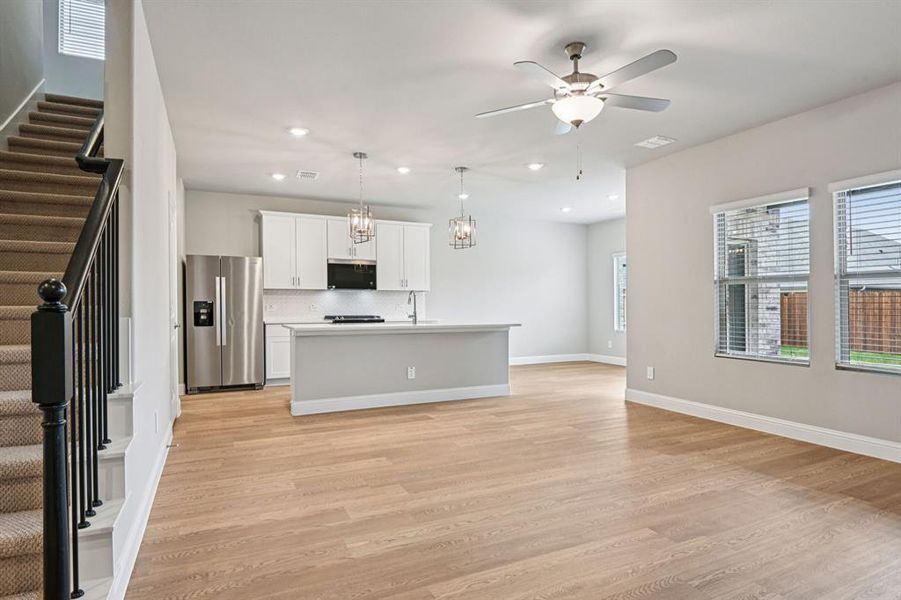 Spacious, unfurnished interior of a new home in Parks at Foster Crossing - Signature Series, Anna (Image 36).