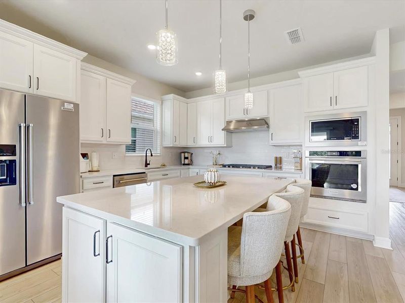 Furnished interior view inside a new home in Del Webb Sunbridge, St. Cloud (Image 13).