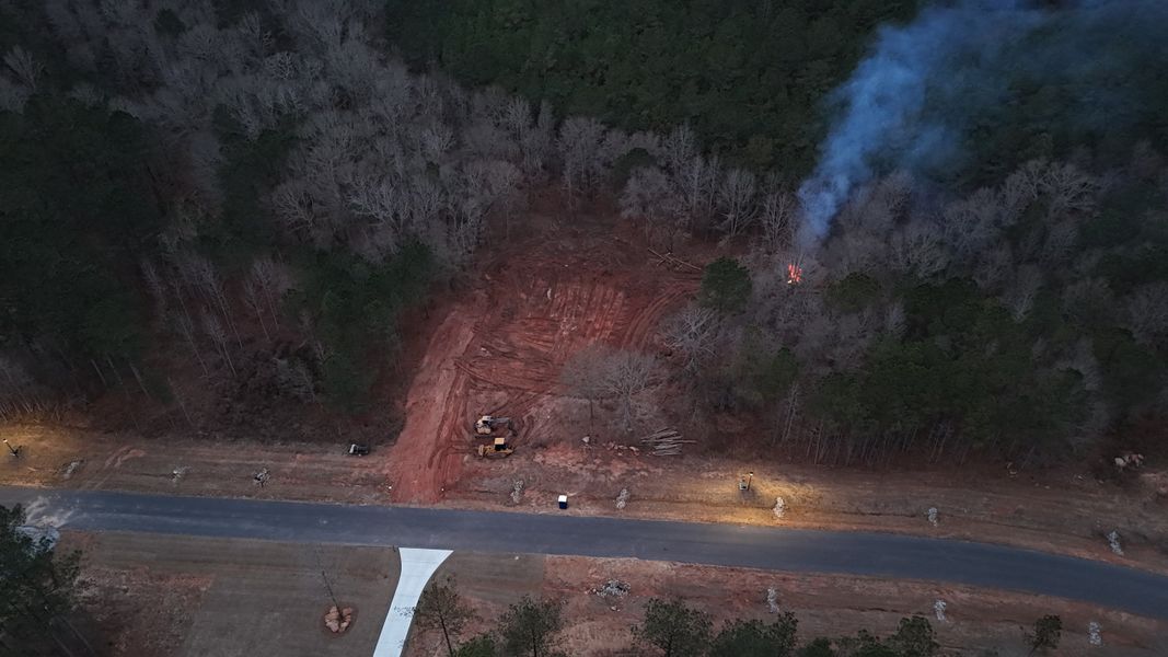Site preparation for new homesites in Flint Farms, Concord (Image 6).