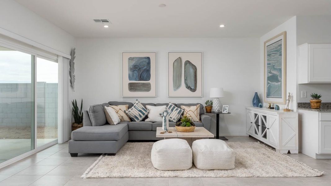 Representative furnished interior of a home built from the Holden by D.R. Horton in Carlton Commons, Casa Grande (Image 9).
