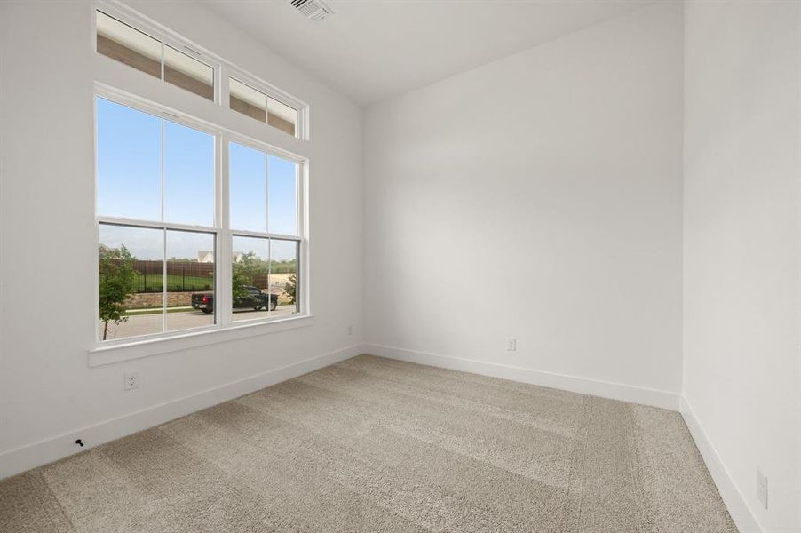 Spacious, unfurnished interior of a new home in Parks of Aledo, Aledo (Image 19). Spacious, unfurnished interior of a new home in Parks of Aledo, Aledo (Image 19).