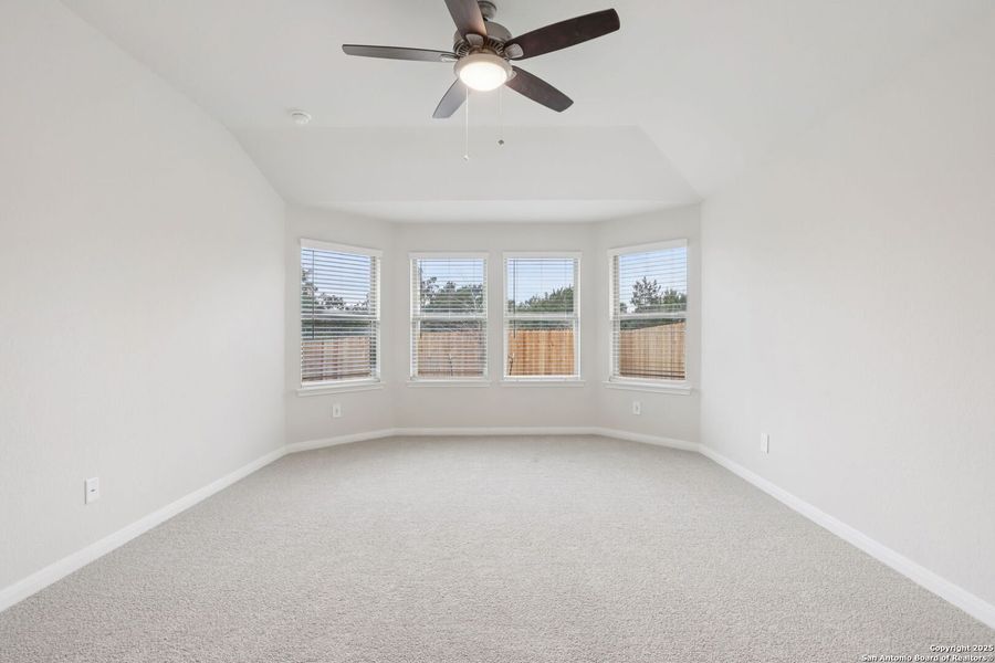 Spacious, unfurnished interior of a new home in Legendary Trails - Classic Series, Cibolo (Image 33).