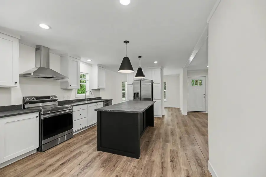 Furnished interior view inside a new home in , St. Stephen (Image 5).