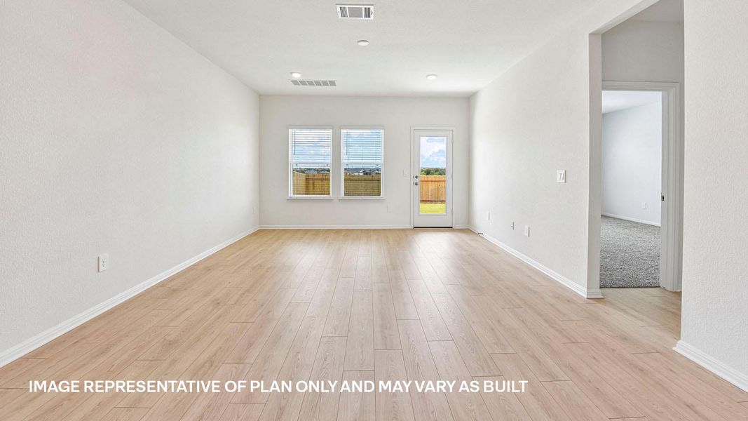 Spacious, unfurnished interior of a new home in Carillon, Manor (Image 17).