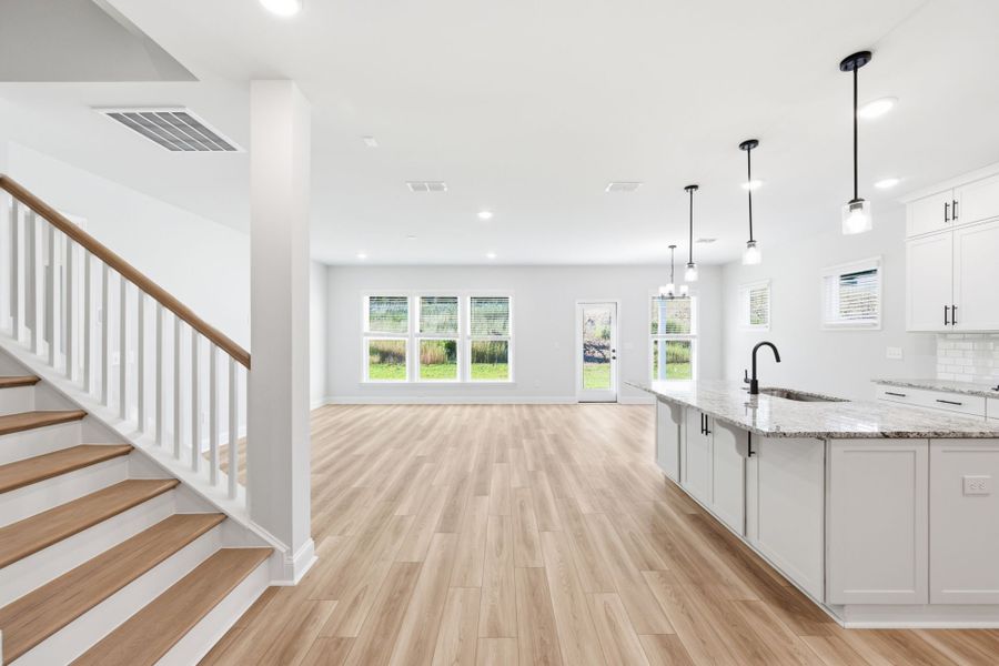 Spacious, unfurnished interior of a new home in Grand Arbor, Blythewood (Image 37).