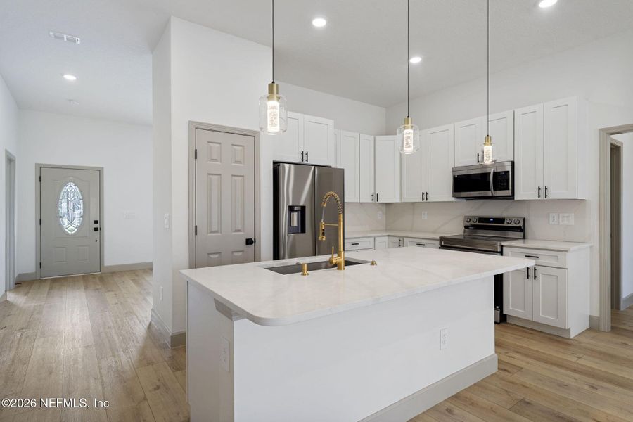 Furnished interior view inside a new home in , Orange Park (Image 19).