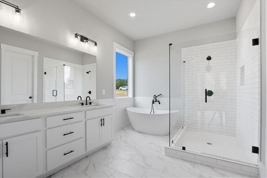 Furnished interior view inside a new home in Old Town Estates, Monroe (Image 14).