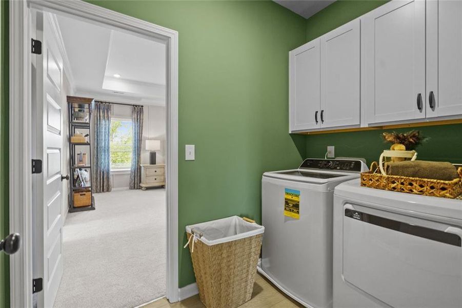 Furnished interior view inside a new home in Saddle Ridge, Calhoun (Image 14).