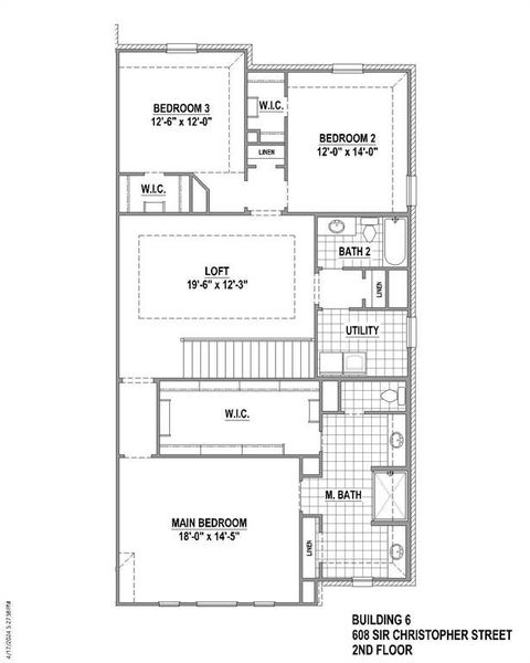 2nd Level Floor plan