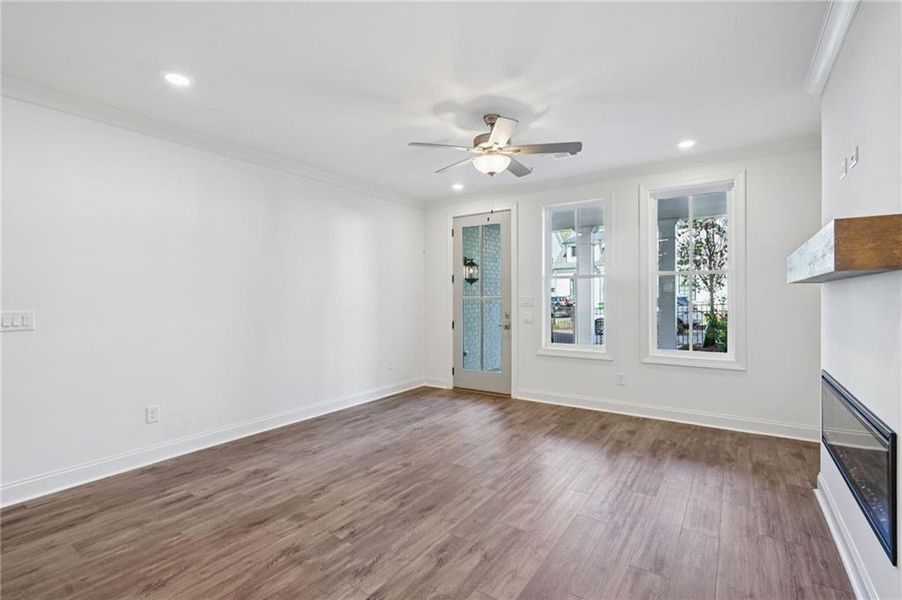 Spacious, unfurnished interior of a new home in , Peachtree Corners (Image 14).