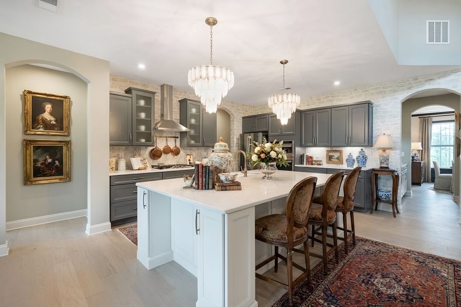 Furnished interior view inside a new home in Woodberry, Canton (Image 33).