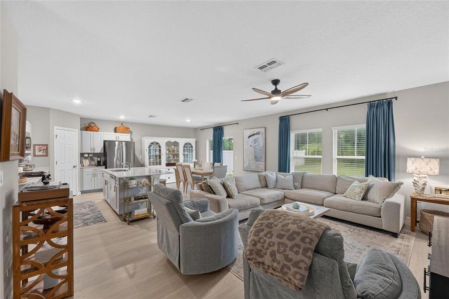 Furnished interior view inside a new home in , Parrish (Image 6).