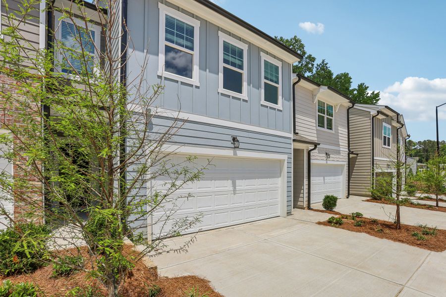 Representative exterior photo of a completed home built from the Echo by Starlight Homes in Chestnut Grove, Douglasville, GA (Image 1).