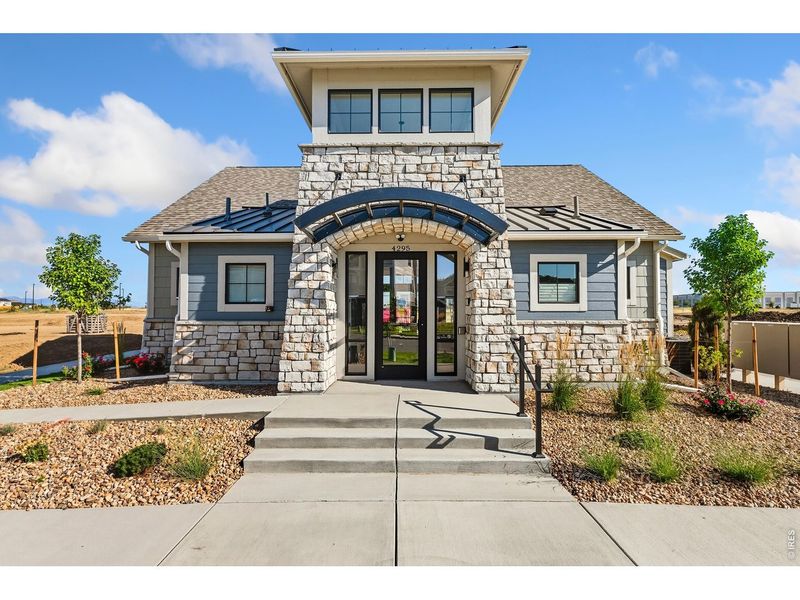Front exterior of a new home in , Loveland, CO, highlighting curb appeal (Image 23).