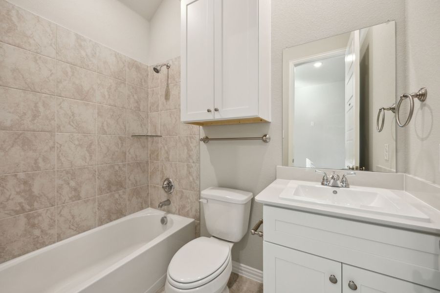Furnished interior view inside a new home in Summer Crest, Fort Worth (Image 13).