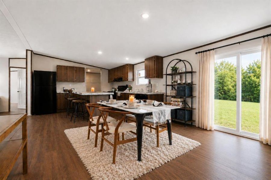 Furnished interior view inside a new home in , Springtown (Image 8).