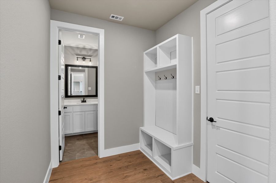 Furnished interior view inside a new home in Coyote Crossing, Godley (Image 8).