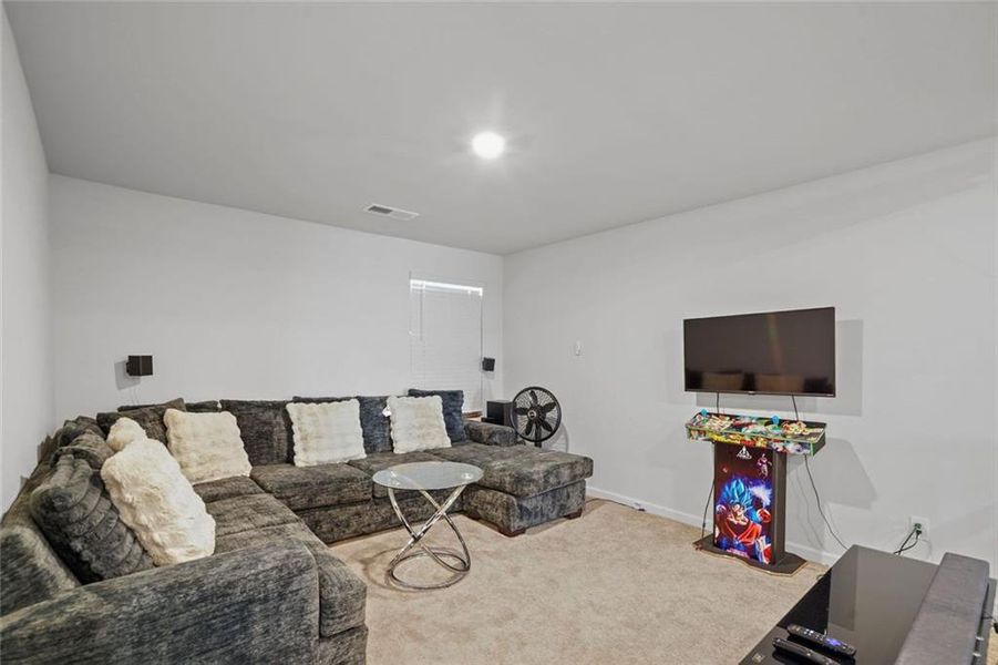 Furnished interior view inside a new home in The Enclave at Dial Farm Phase III, Walnut Grove (Image 26).