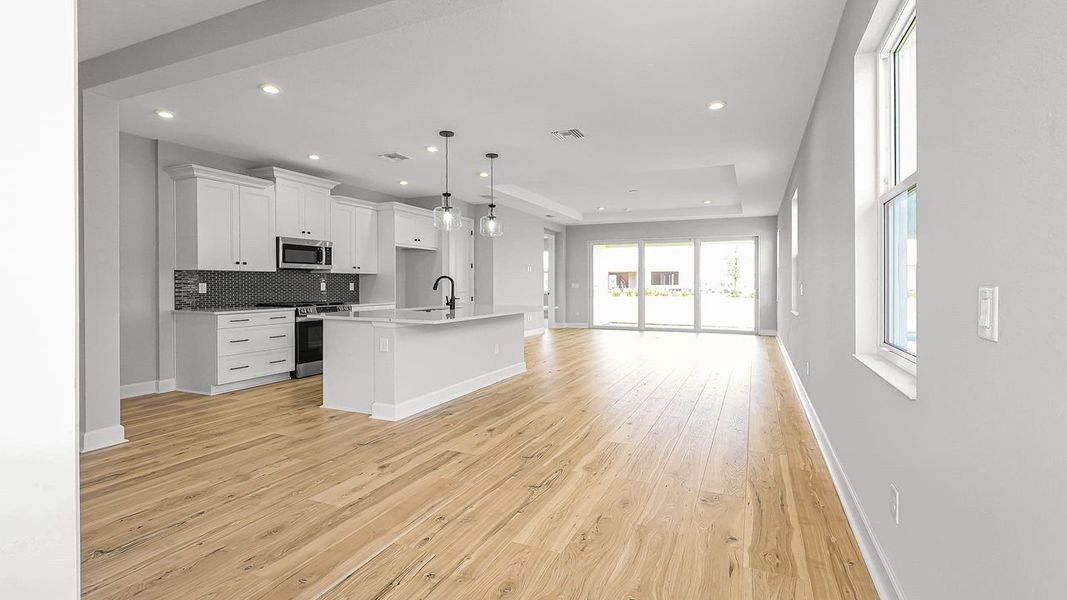 Island Kitchen and Great Room Island Kitchen and Great Room