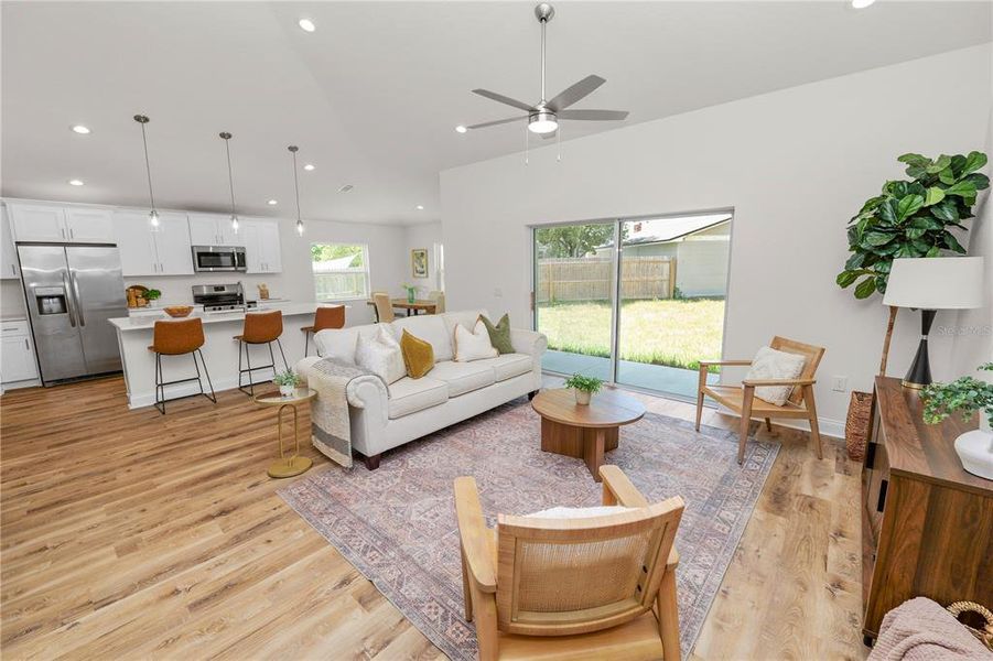 Furnished interior view inside a new home in , Eagle Lake (Image 10).