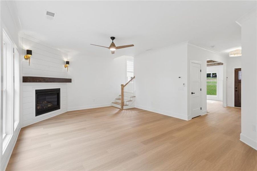 Spacious, unfurnished interior of a new home in , Smyrna (Image 35).