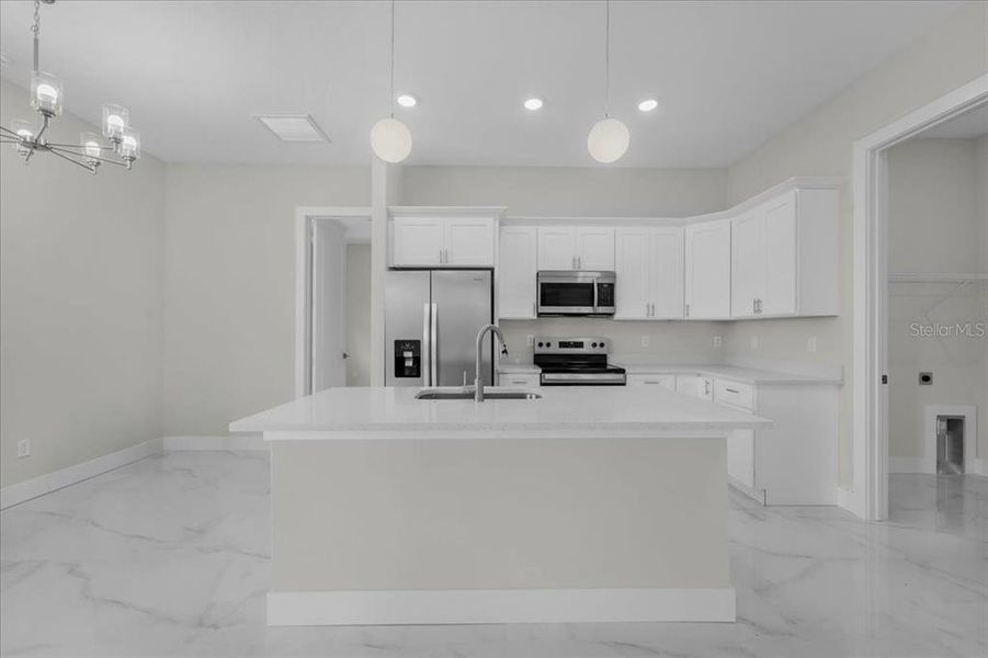 Furnished interior view inside a new home in , Lehigh Acres (Image 28).