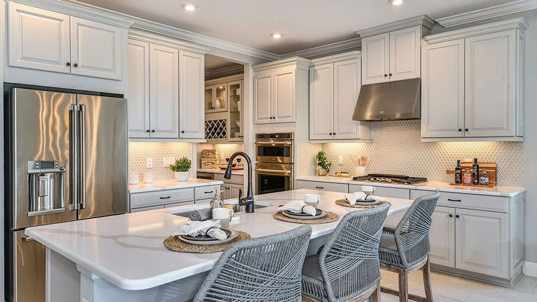 Representative furnished interior of a home built from the Antigua by Taylor Morrison in Cassia at Skye Ranch, Sarasota (Image 6).