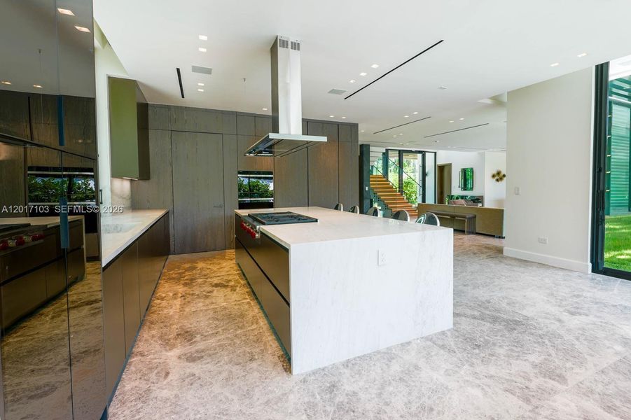 Furnished interior view inside a new home in , Miami Beach (Image 4).