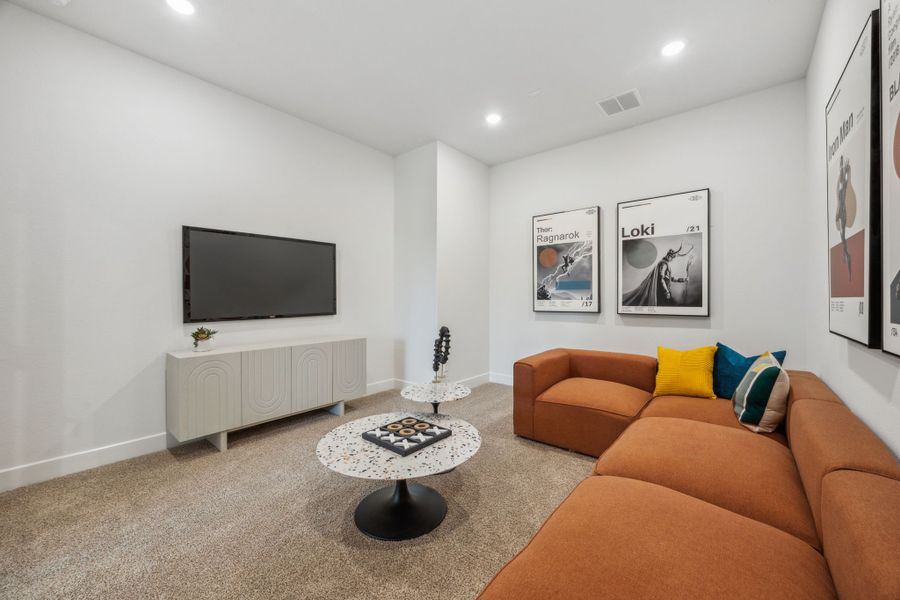 Furnished interior view inside a new home in The Vines, Haslet (Image 31). Furnished interior view inside a new home in The Vines, Haslet (Image 31).
