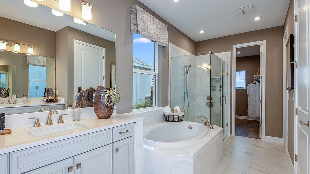 Furnished interior view inside a new home in Victoria Lakes, Odessa (Image 10).