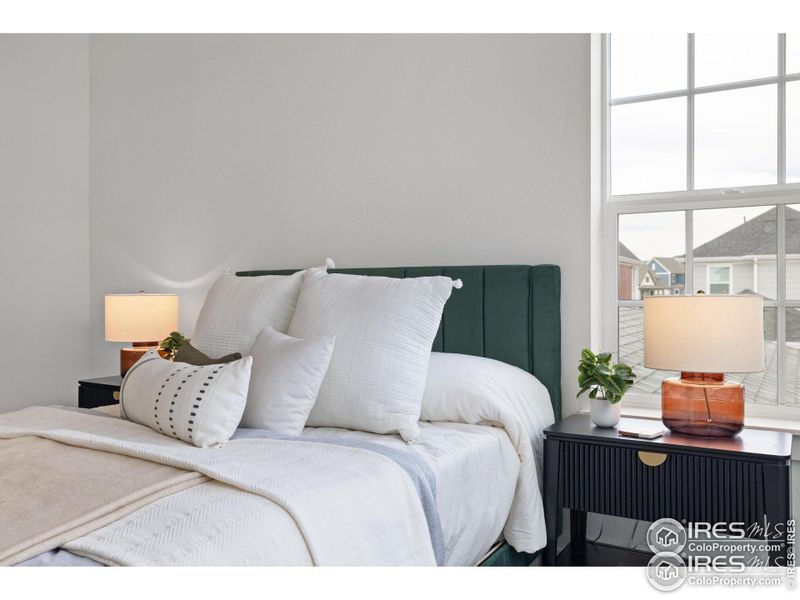 Furnished interior view inside a new home in Westerly, Erie (Image 22).