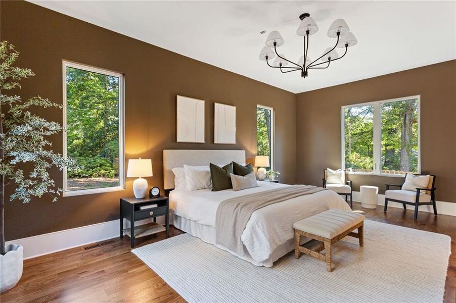 Furnished interior view inside a new home in , Smyrna (Image 8).